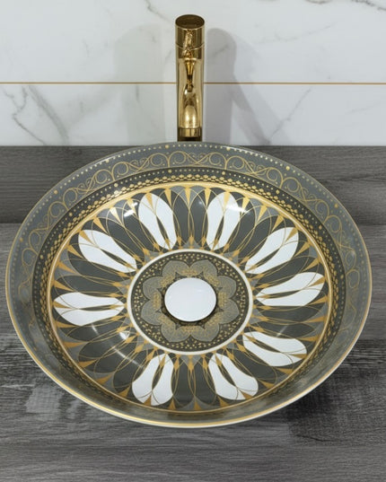 MOROCCAN design art basin